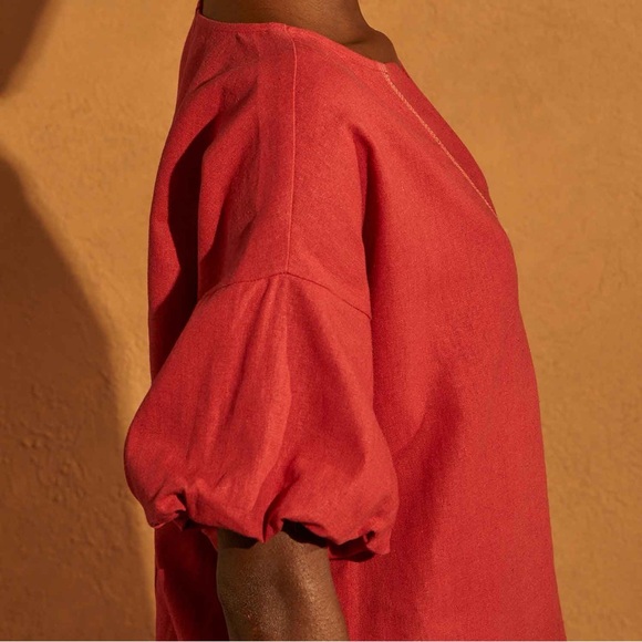 Studio 1886 Puff Sleeve Dress - Picture 4 of 10